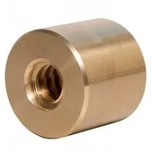 Oferta limitowana Nakrętka trapezowa Tr. 18x4 lewa brąz